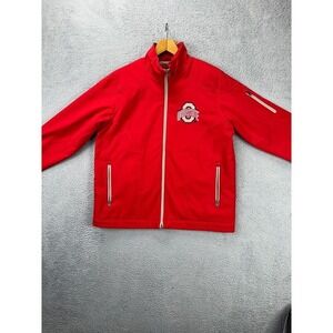 G-III Sports‎ Jacket Mens Large Red Collegiate Ohio State Buckeyes Hard Shell